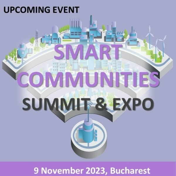 Smart Communities Summit & Expo, 9 noiembrie, București