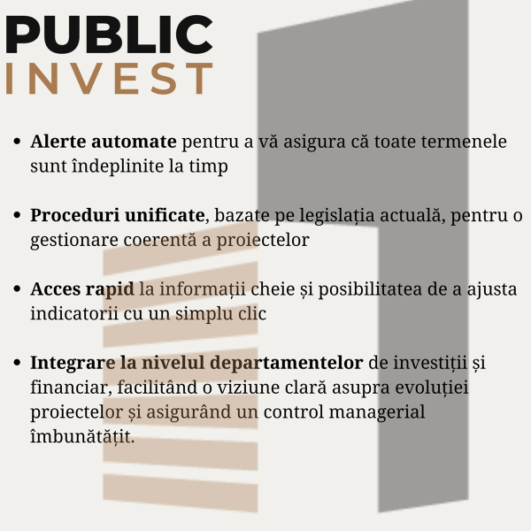 Activitățile de achiziții publice și investiții: cum pot economisi primăriile 10% din bugetul alocat cu PublicInvest