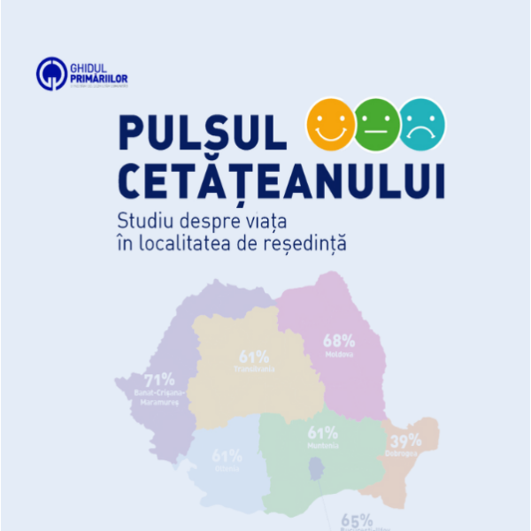 Ghidul Primăriilor a lansat studiul Pulsul Cetateanului