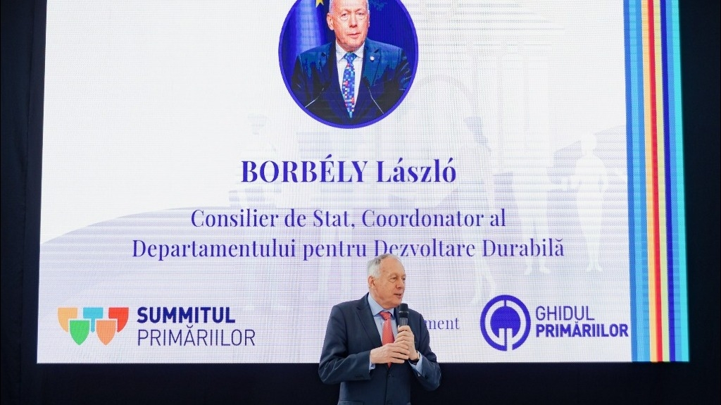 László Borbély la SUMMITUL Primăriilor 2024: Vom avea un Centru de Excelență în domeniul dezvoltării durabile pentru administrația publică și 2.000 de experți în dezvoltare durabilă