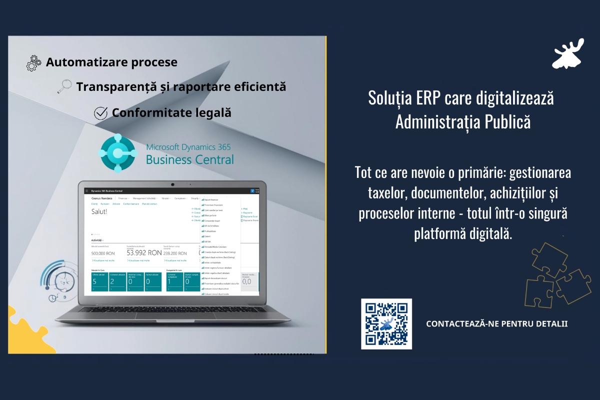 ELIAN Solutions are un plan în 4 pași pentru PRIMĂRIA 2.0. Digitalizare cu sens, în slujba cetățeanului și a bunei guvernări