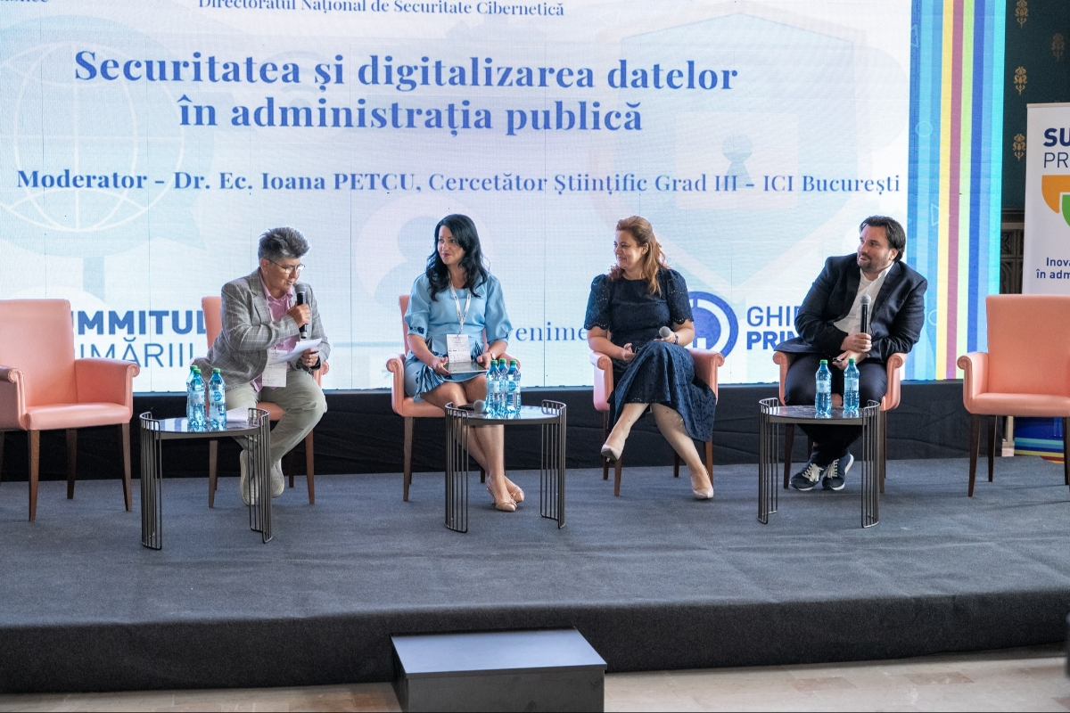 PANEL Digitalizare și securitatea datelor în administrația publică la SUMMITUL Primăriilor 2025, Iași