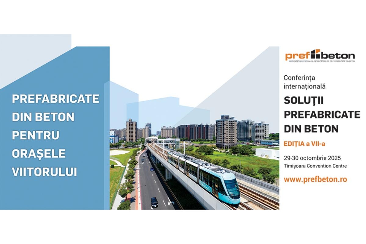 Invitație la conferința internațională Prefabricate din beton pentru orașele viitorului