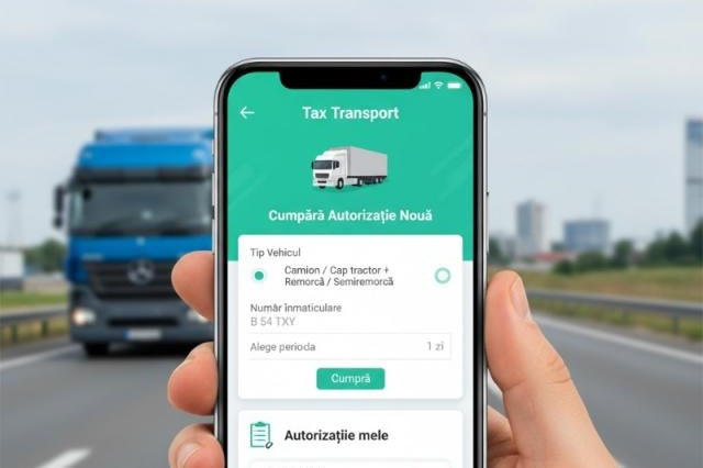 Tax Transport: O nouă aplicație pentru administrarea digitalizată a taxelor de tonaj greu