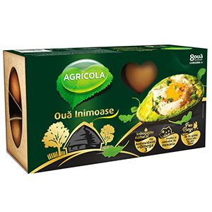AVICOLA LUMINA a revoluționat piața ouălor de consum prin lansarea unor produse inovatoare: OUĂ OCHIOASE (îmbogățite cu luteină) și OUĂ INIMOASE  (îmbogățite cu Omega 3)