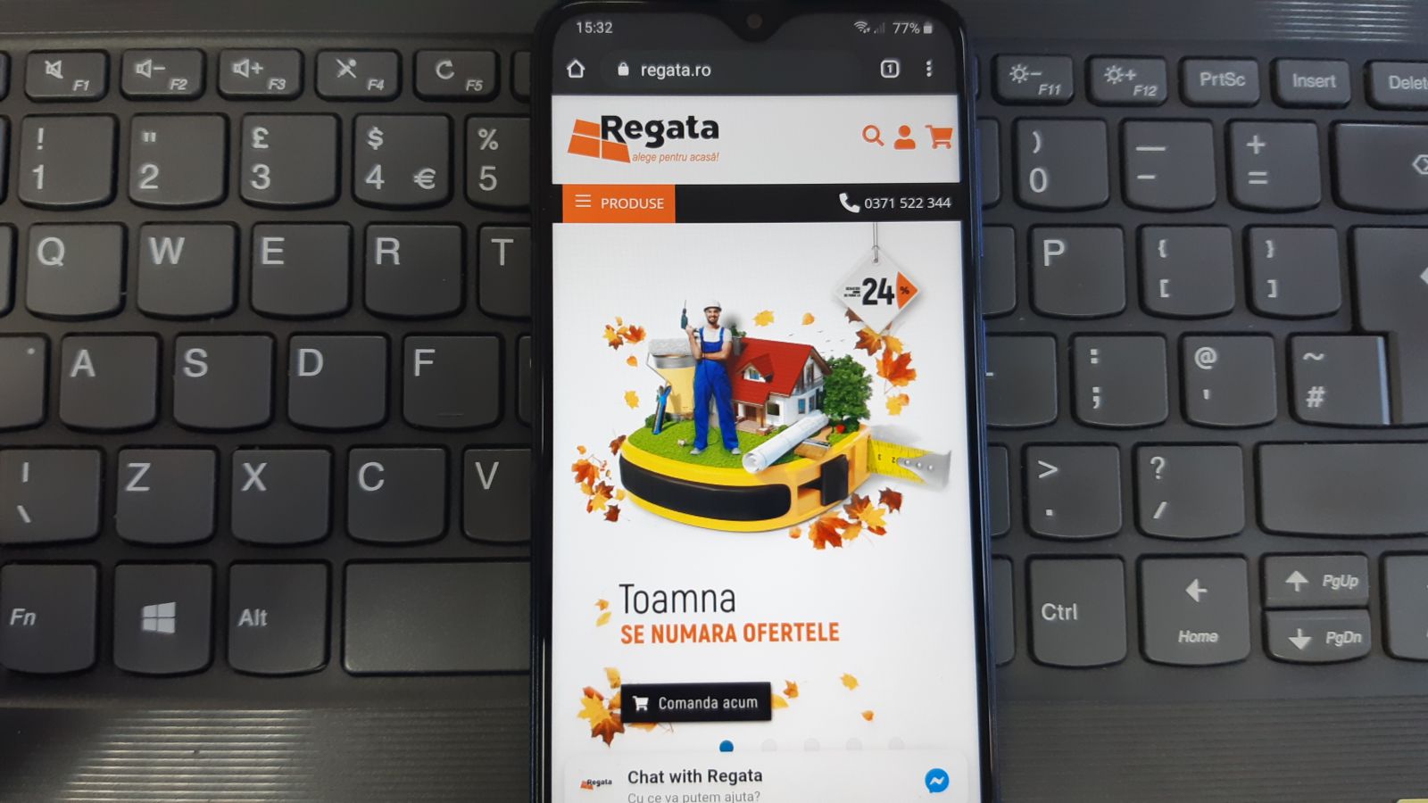 REGATA și-a deschis propriul magazin online