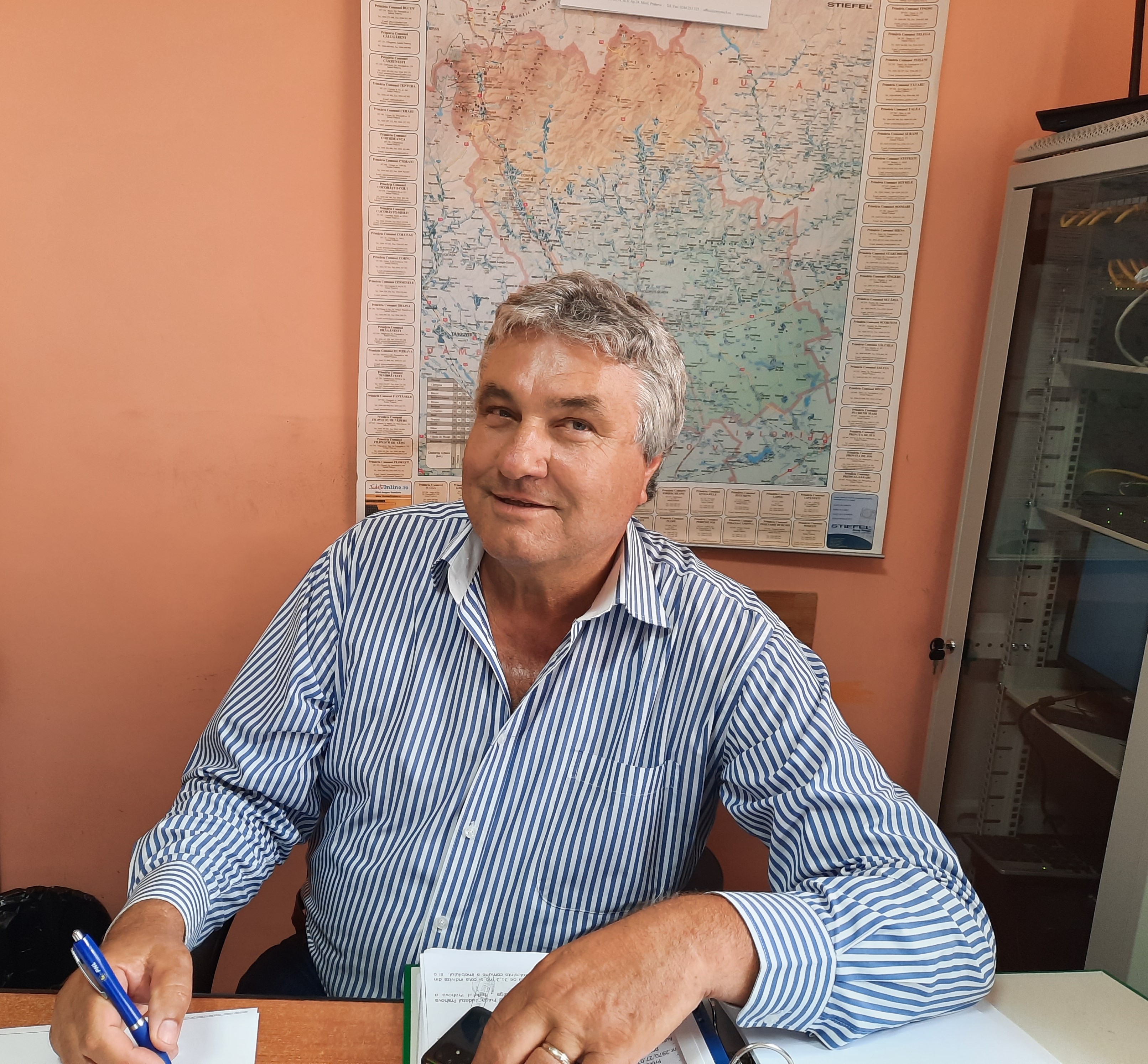 Viziune de primar: Badea Constantin, primarul comunei Fulga, județul Prahova
