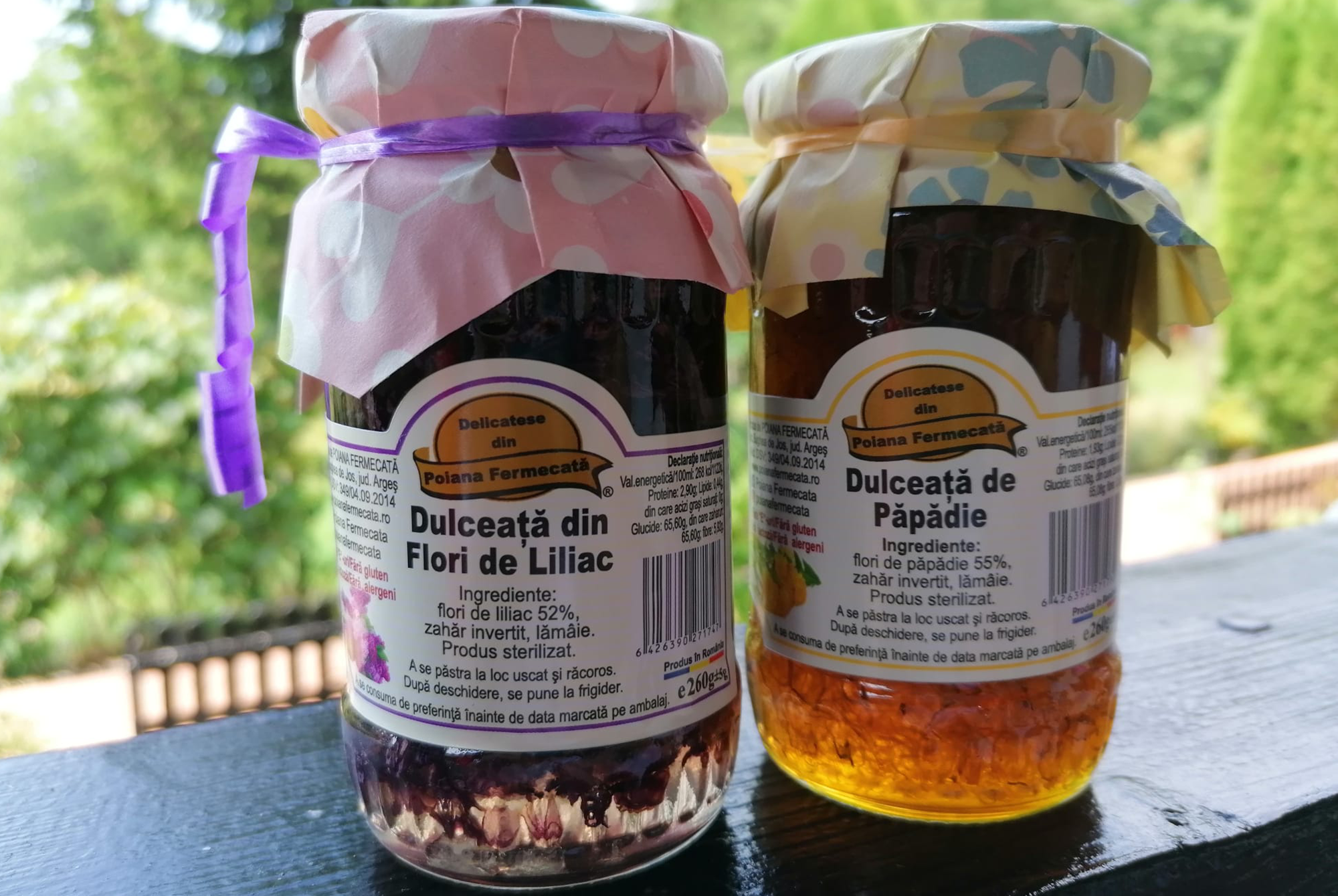 Dulceață de liliac și de păpădie, produse în serie limitată, aduse în prim plan de Roadele Munților