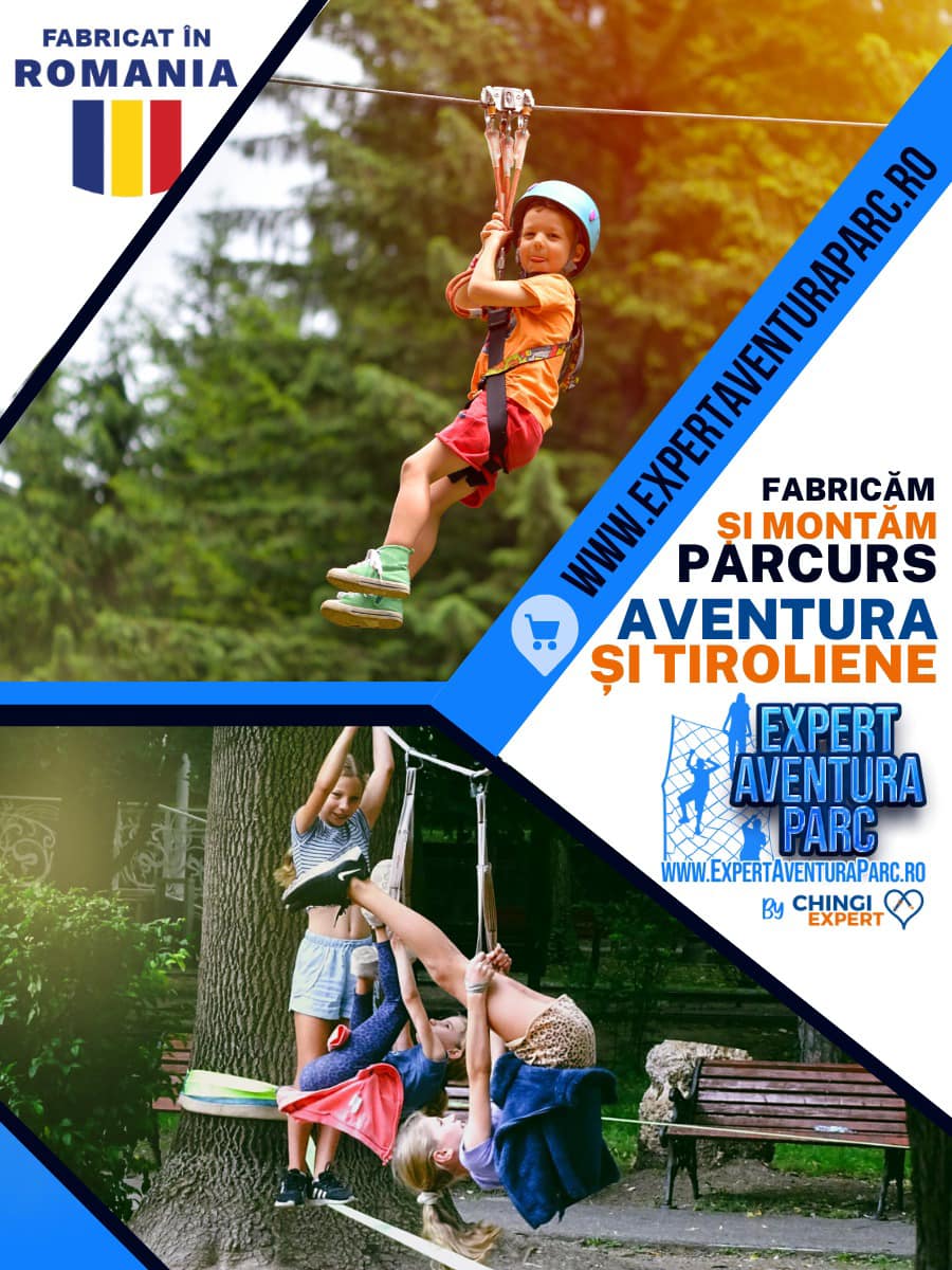 Opteaza pentru amenajarea unui parc de aventura din chingi si tiroliene cu montaj rapid si preturi fara concurenta!