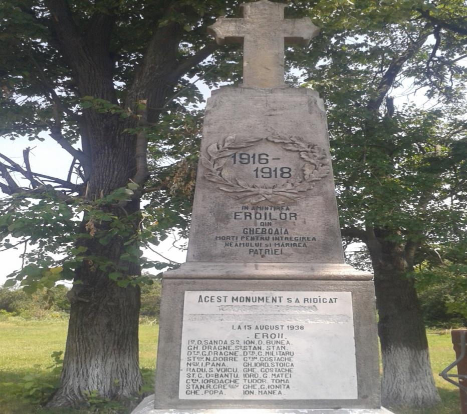 Monument istoric Gheboaia