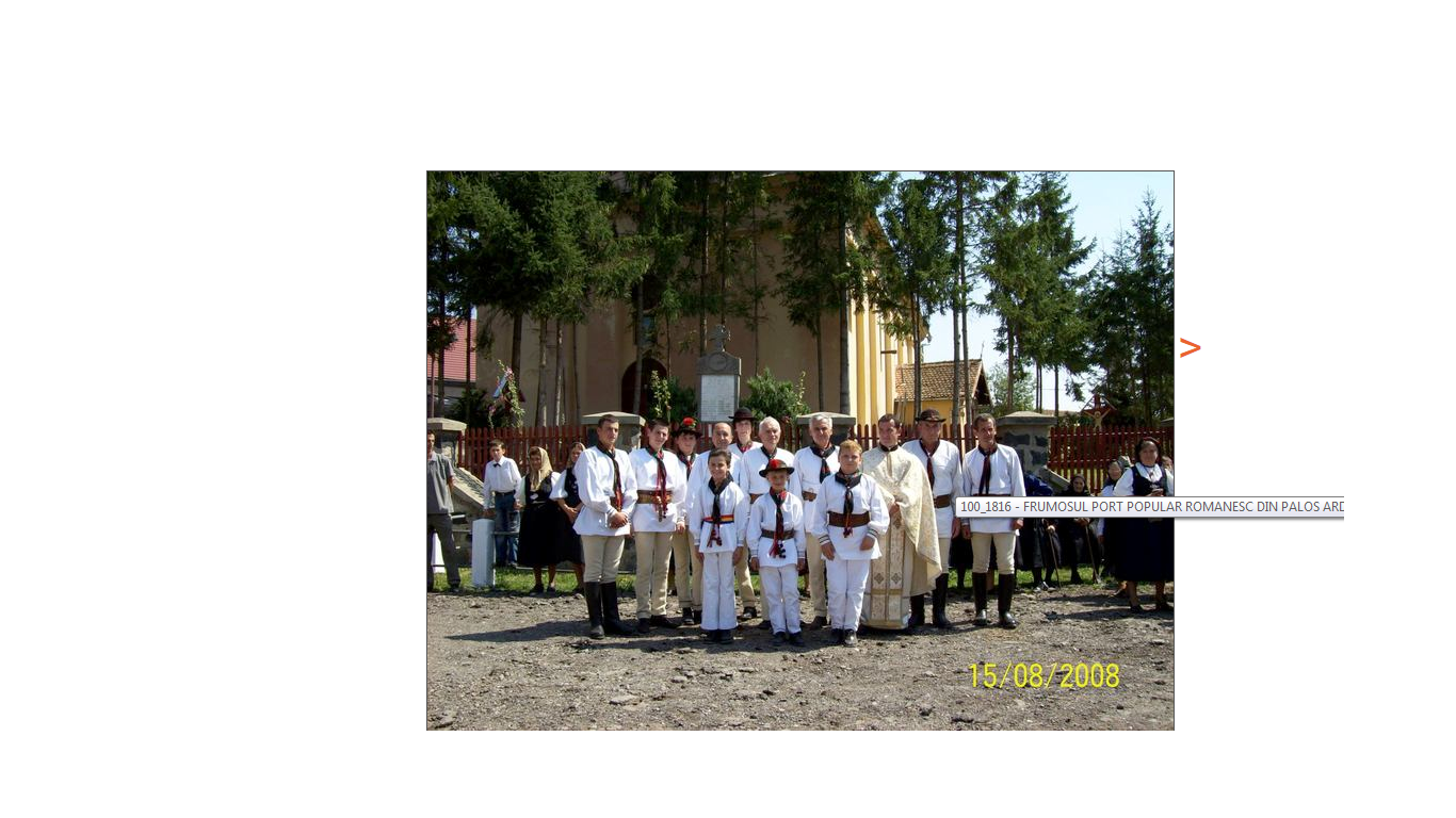 Sărbătoarea "Fiii Satului" 15 august 2008