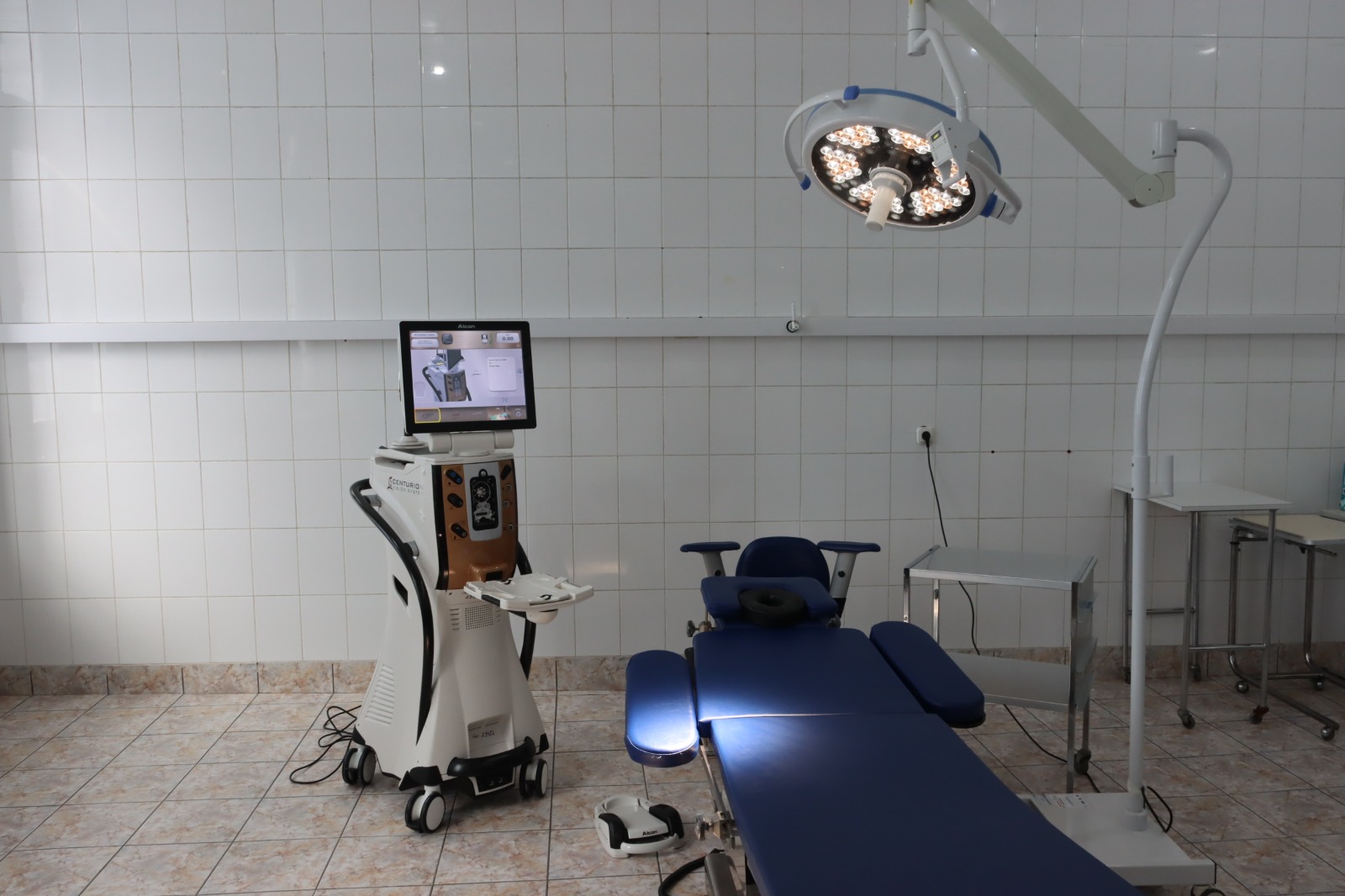 Un nou aparat pentru chirurgia cataractei funcționează în cadrul Compartimentului de Oftalmologie