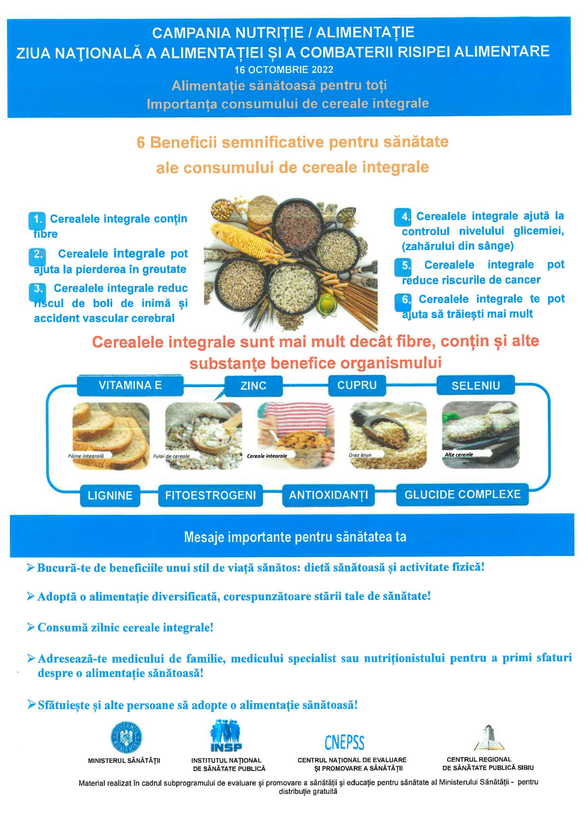 DAS Deva participă la campaniile pentru o alimentație sănătoasă și prevenirea cancerului mamar