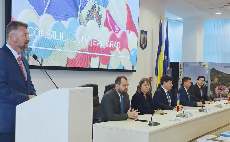 Cea mai importantă delegație din Republica Moldova se află în aceste zile la Arad
