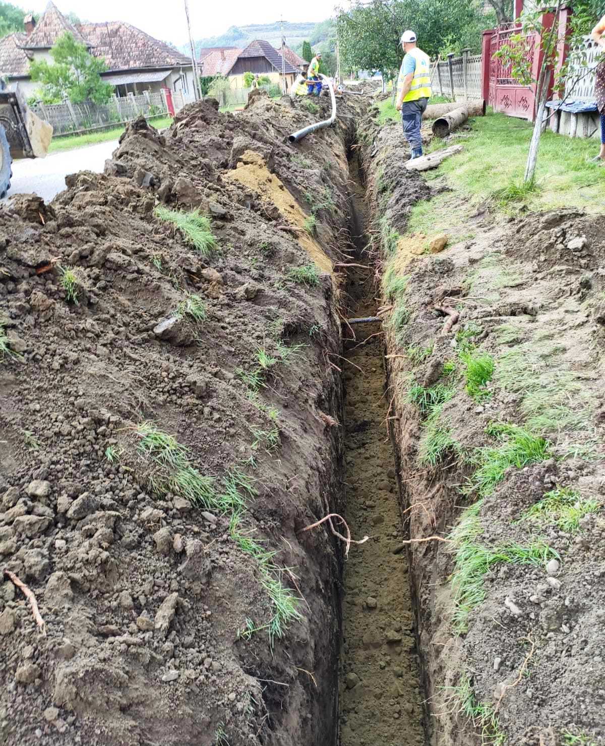 S-au finalizat lucrările de extindere a rețelei de apă în localitatea clujeană Legii