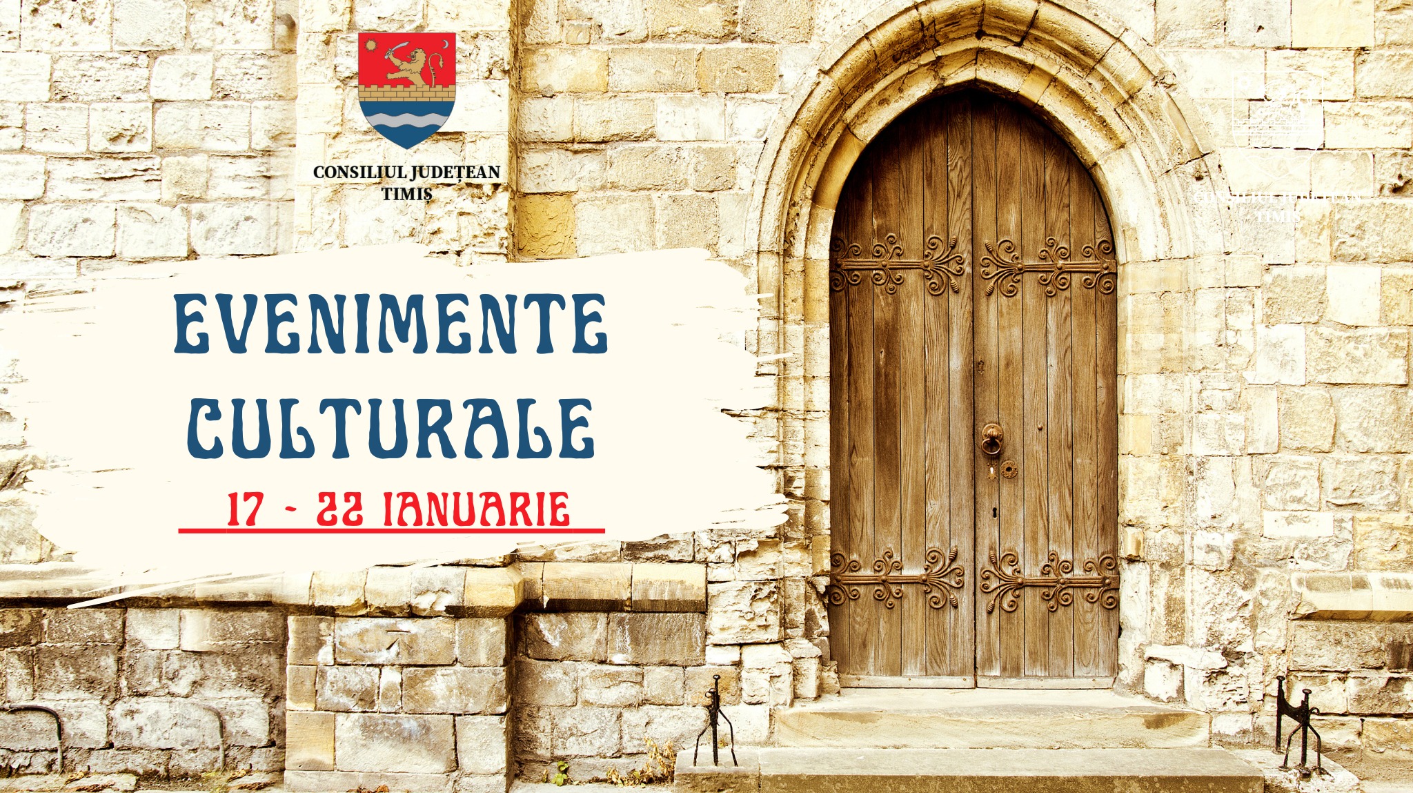 O nouă săptămână culturală în organizarea instituțiilor CJ Timi