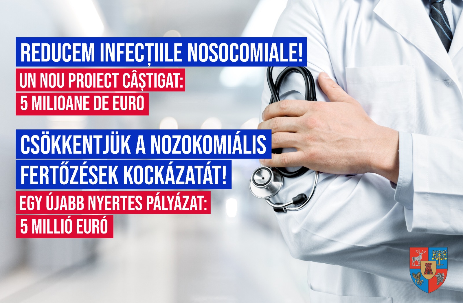 Reducem riscul de infecţii nosocomiale