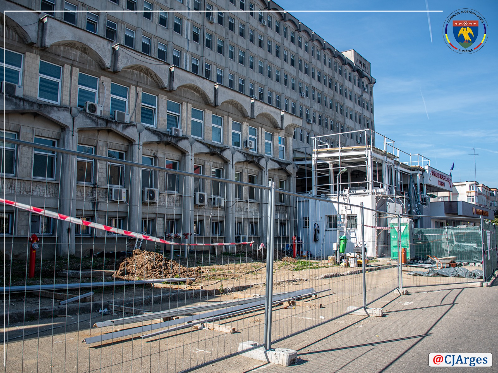 Extindere, modernizare și dotare spații Urgență de la Spitalul de Pediatrie Pitești