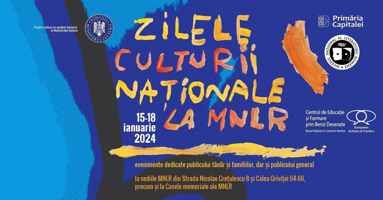 Ziua Culturii Naționale - expoziții, spectacole de teatru, concerte, ateliere pentru copii și lecturi interactive