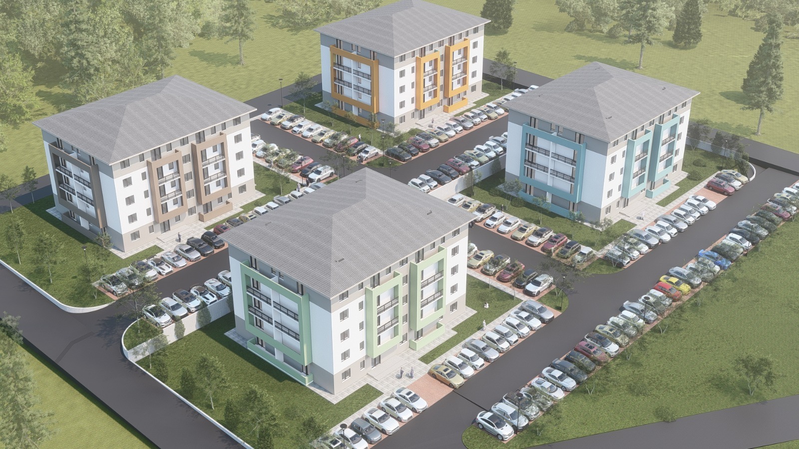 Primăria Comunei Miroslava a depus o cerere de finanțare pentru construcția a 160 de apartamente