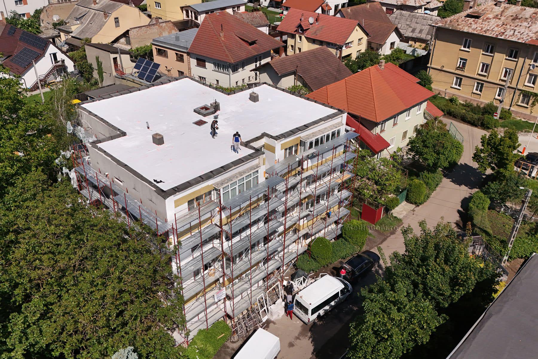 Reabilitarea energetică a blocurilor din Turda în linie dreaptă