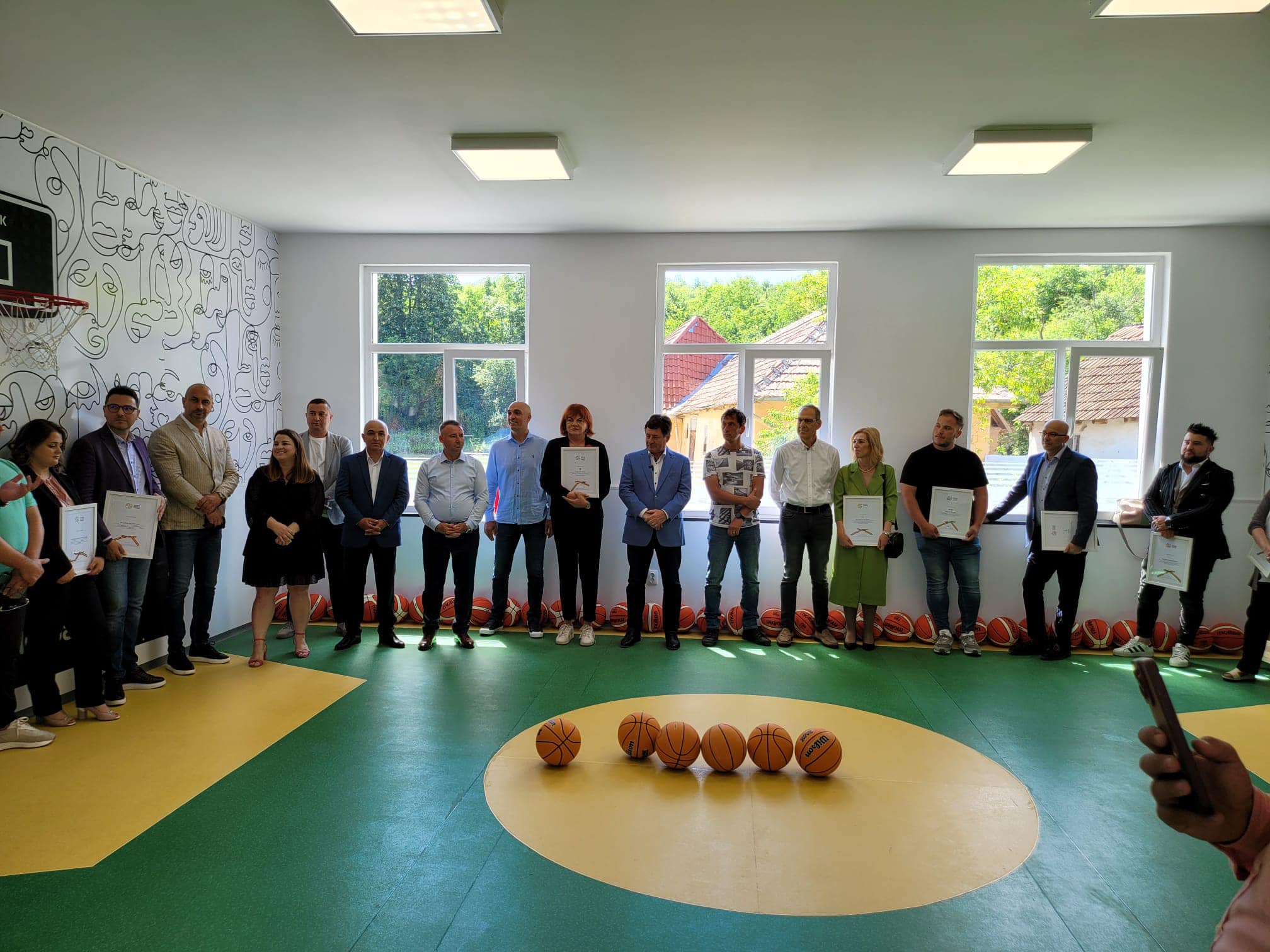 Cea mai frumoasă sală de sport din județul Arad a fost inaugurată