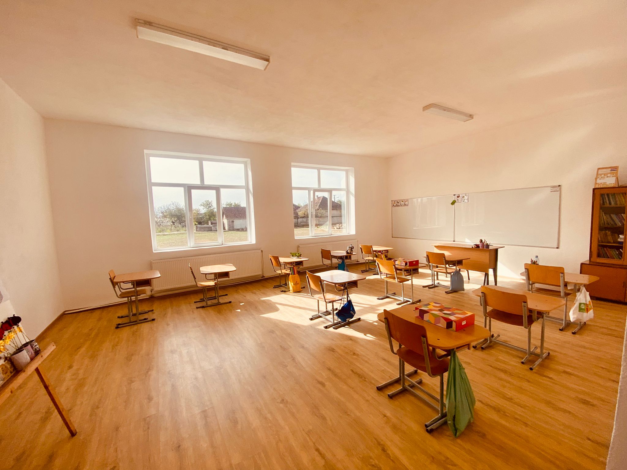 Școală modernizată în comuna Olari