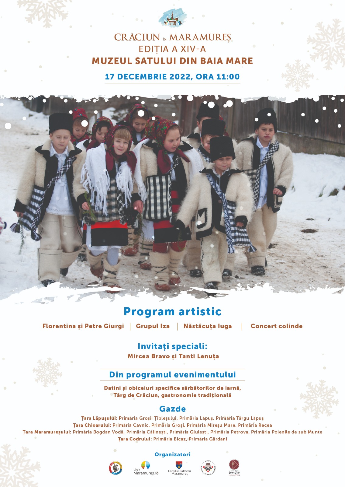 Consiliul Județean Maramureș vă invită la cea de-a XIV-a ediție a evenimentului  „Crăciun în Maramureș”