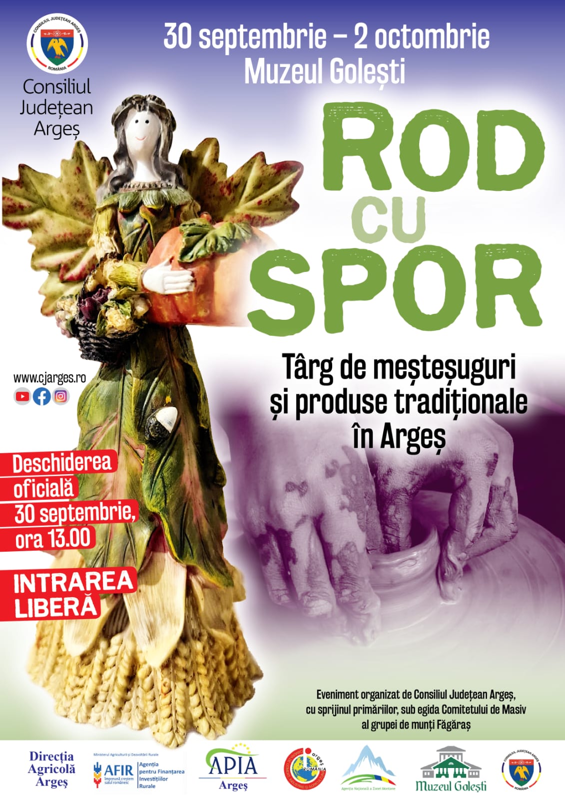 TÂRGUL DE MEȘTEȘUGURI ȘI PRODUSE TRADIȚIONALE - ROD CU SPOR