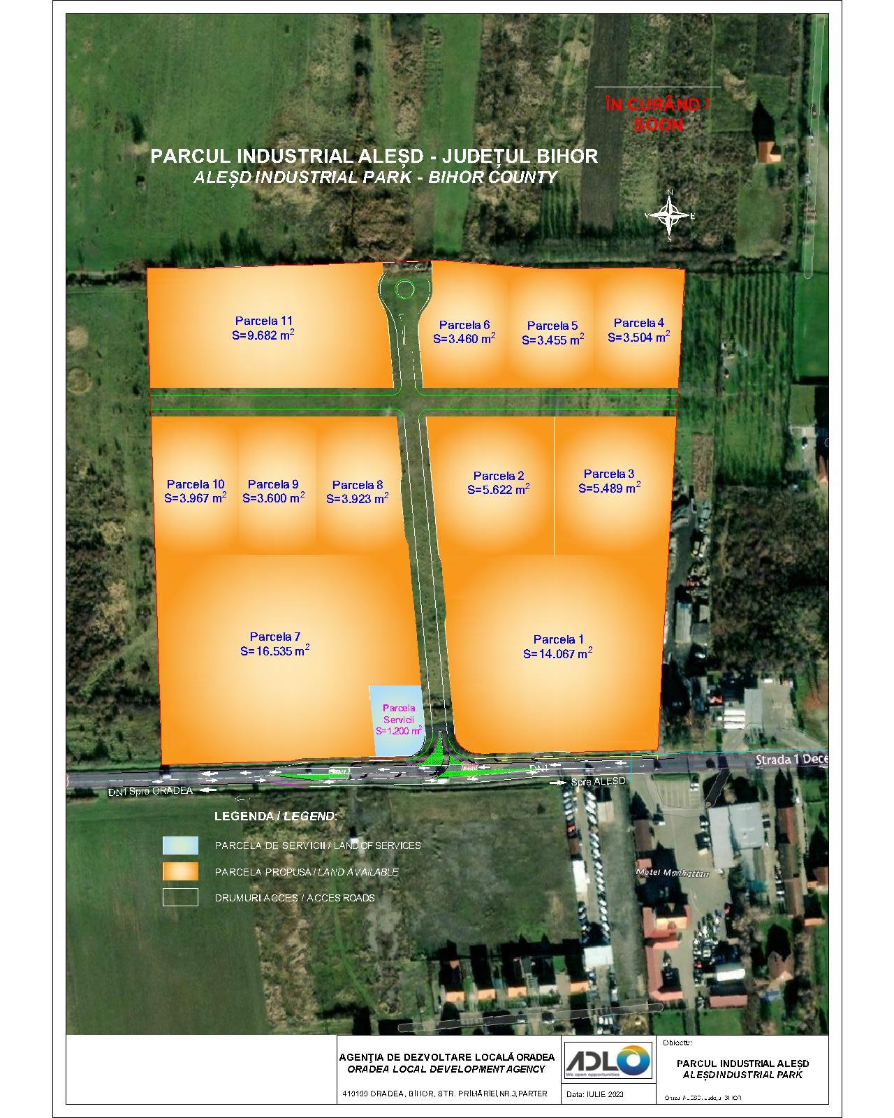 Încep lucrările la parcurile industriale din județ