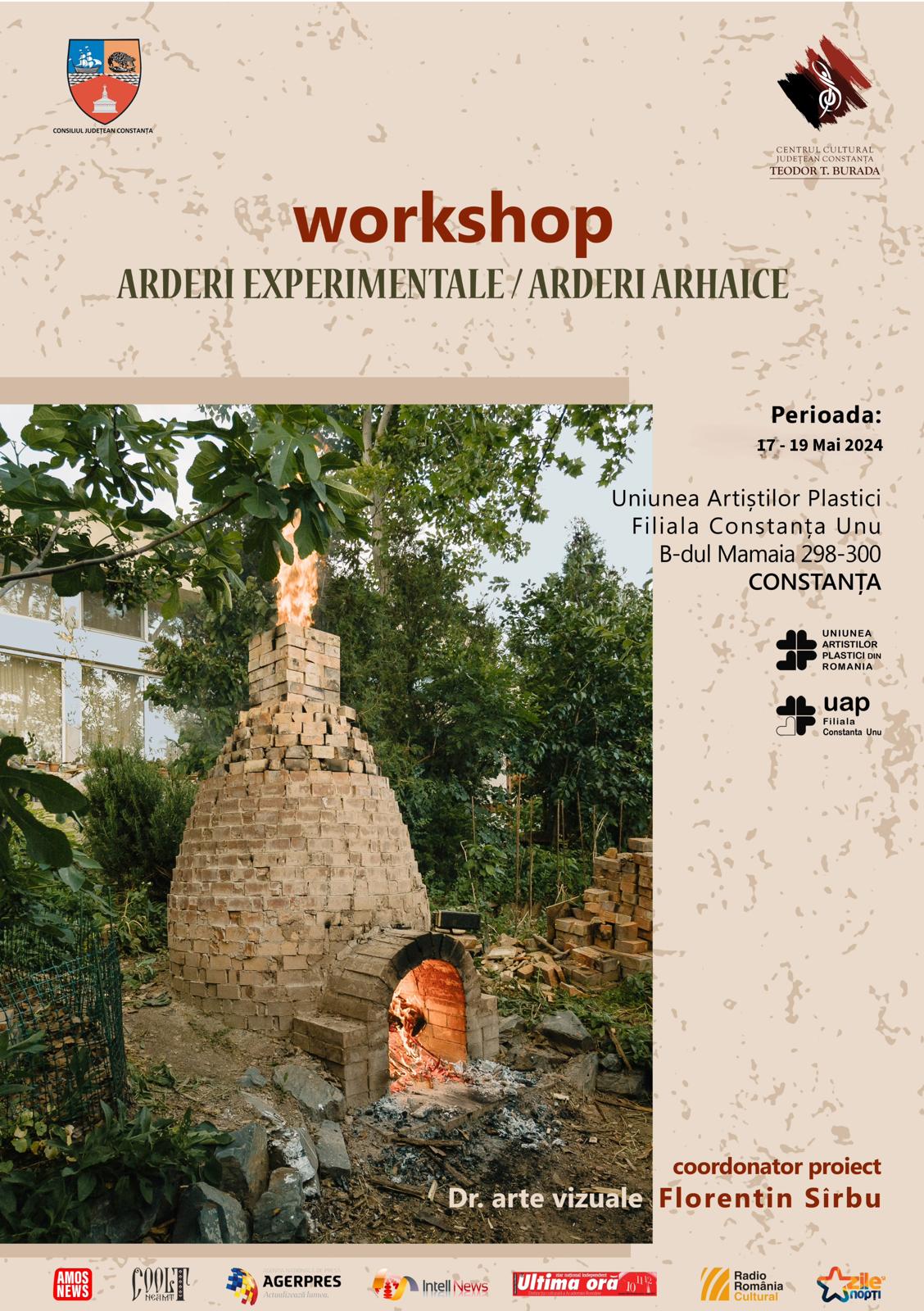Proiectul cultural „Arderi experimentale/Arderi arhaice”, la a VIII-a ediție  17 - 19 mai 2024