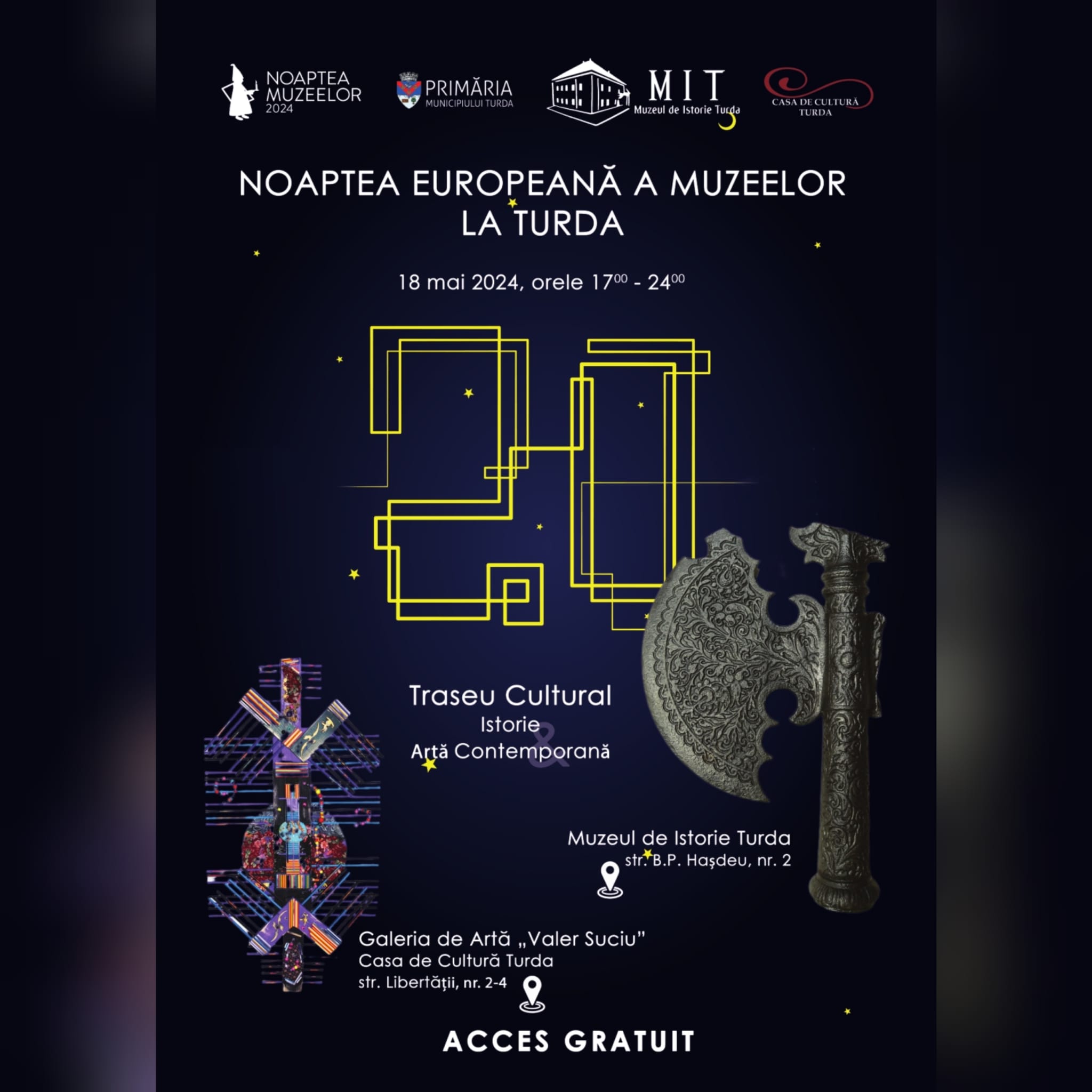 Noaptea Muzeelor la Turda revine și în acest an