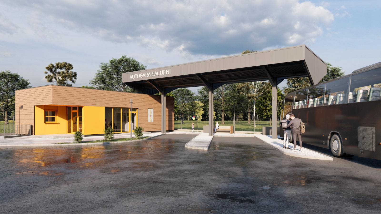 Autogară la Săcueni | S-a semnat contractul de execuție