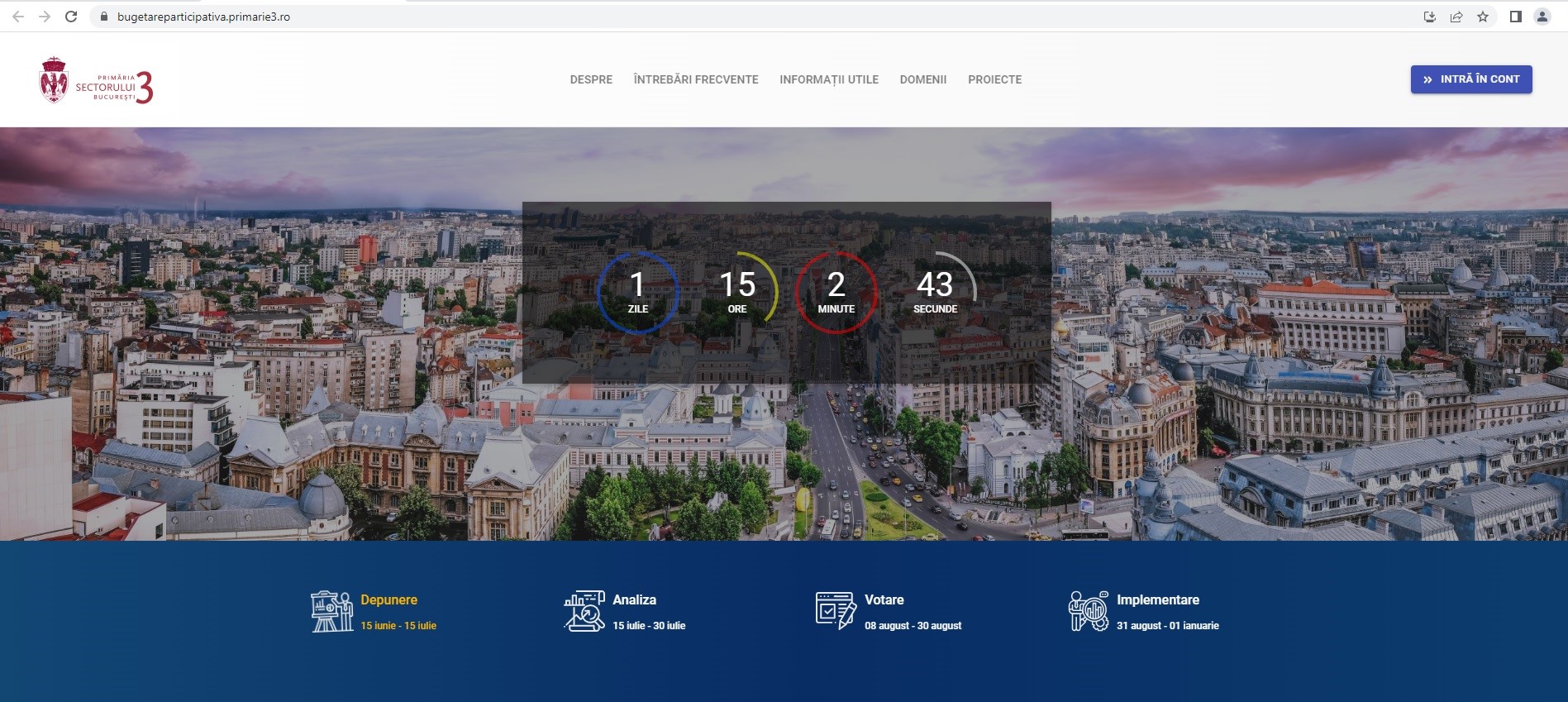 Înscrierea proiectelor la „Bugetare participativă”, pe ultima sută de metri