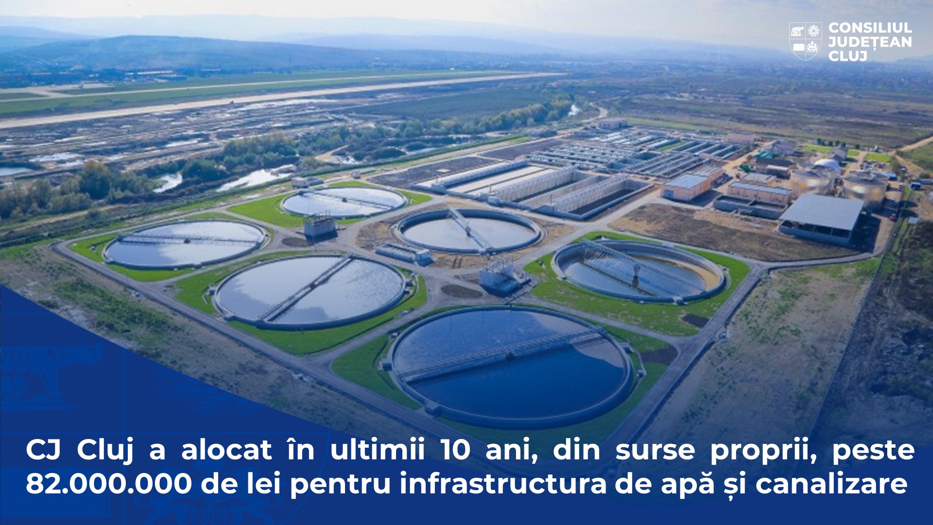 Consiliul Județean a alocat în ultimii 10 ani, din surse proprii, peste 82.000.000 de lei pentru infrastructura de apă și canalizare
