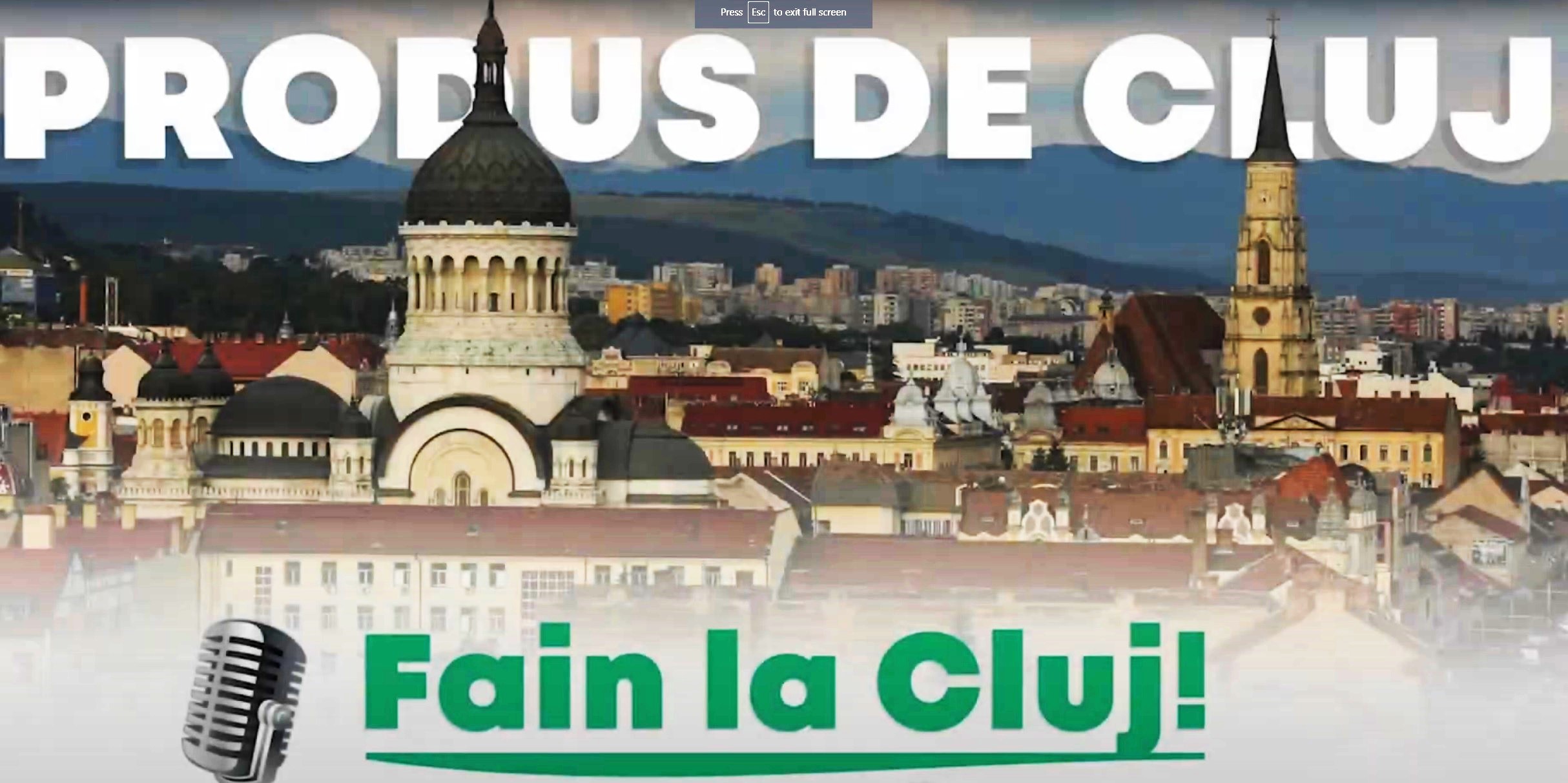 Clujeni de excepție – Produs de Cluj Episodul I, invitat Sergiu Vitalian Vaida