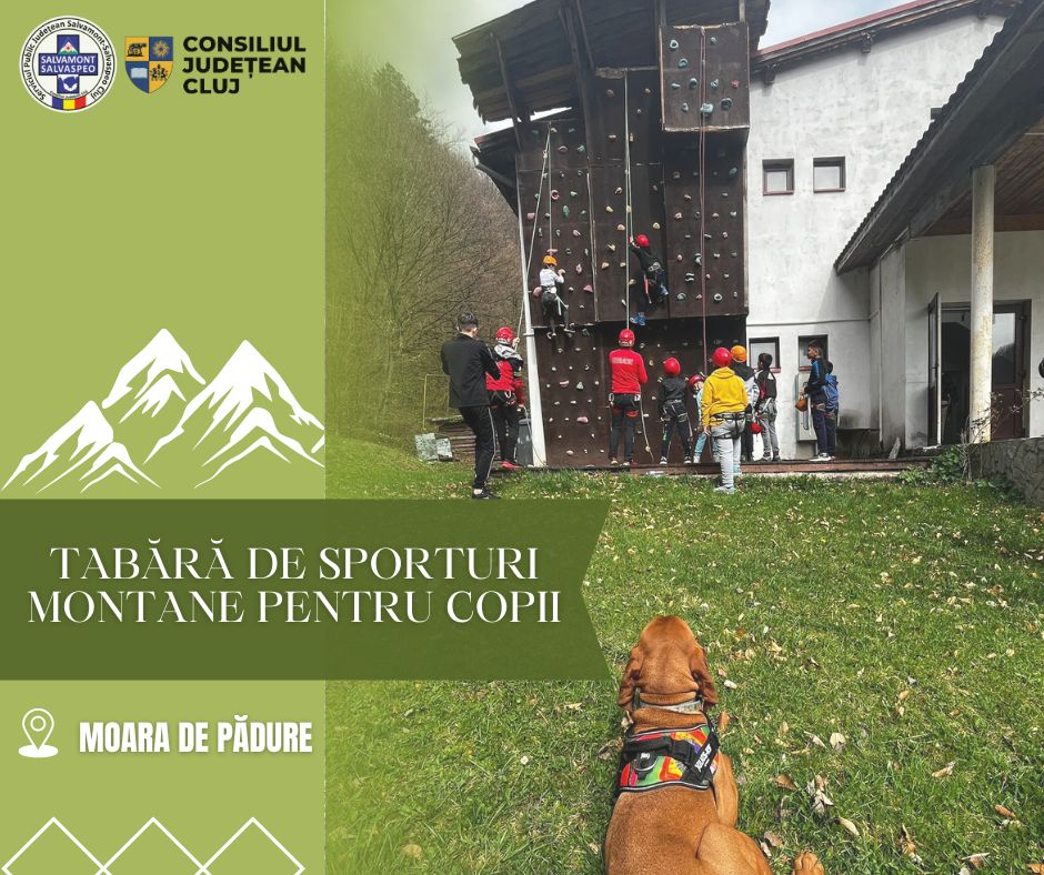 Tabără de sporturi montane pentru copii, în week-endul recent încheiat, la Moara de Pădure