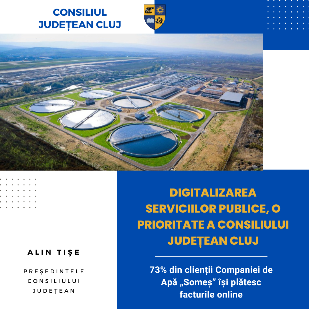 Digitalizarea serviciilor publice, o prioritate a Consiliului Județean Cluj