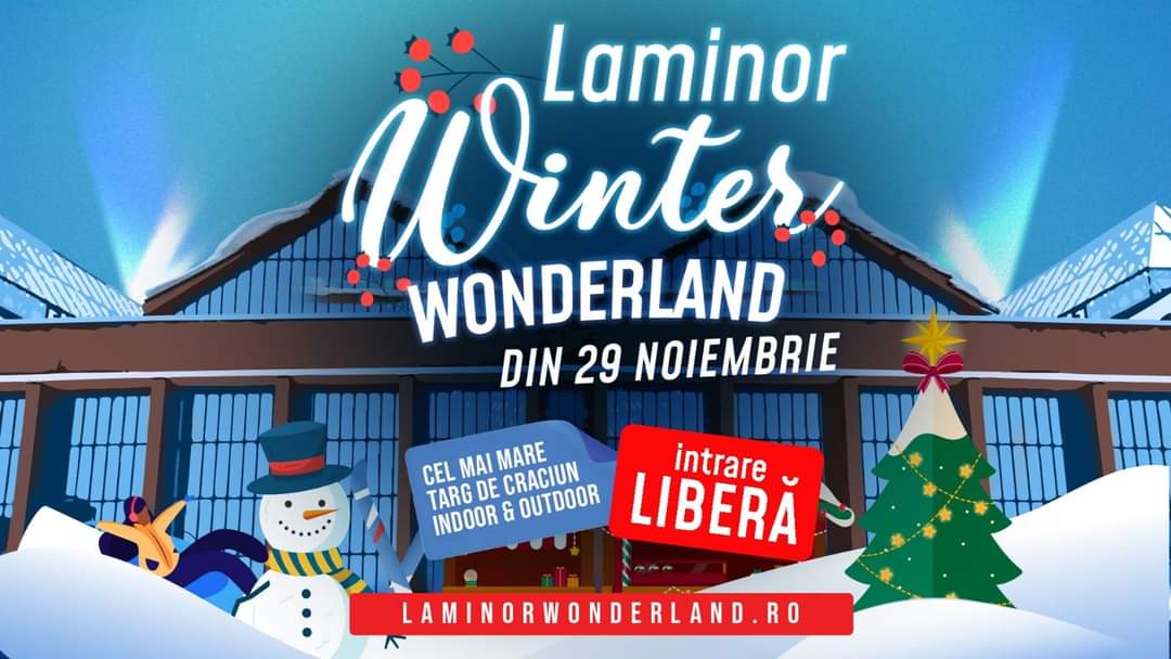 Târgul „Laminor Winter Wonderland” se va deschide pe 29 noiembrie