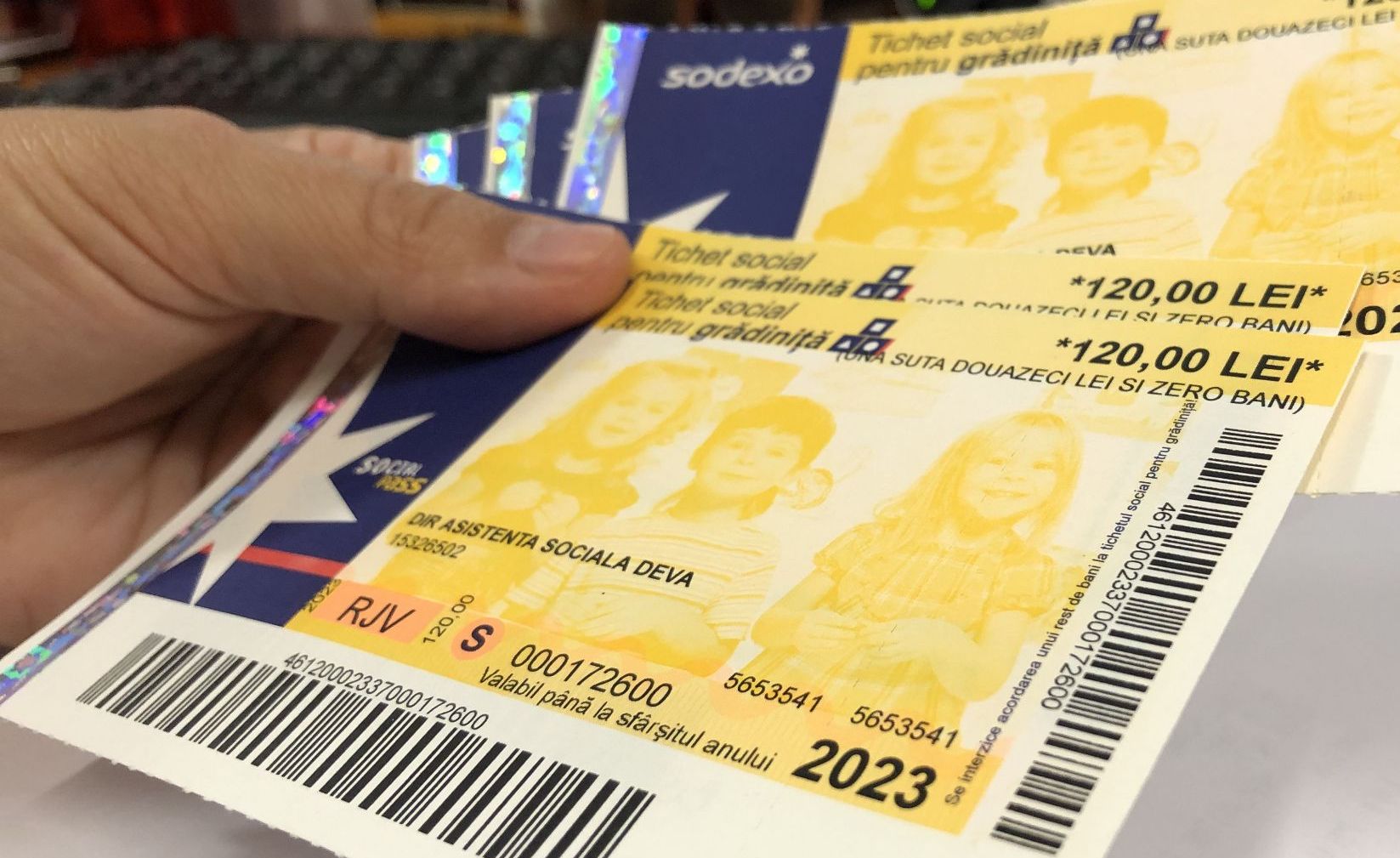 DAS Deva distribuie, joi și vineri, tichetele sociale pentru grădiniță