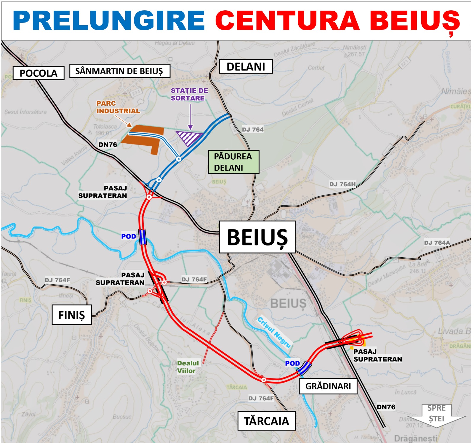 Constructor desemnat pentru Centura Beiuș – Etapa II