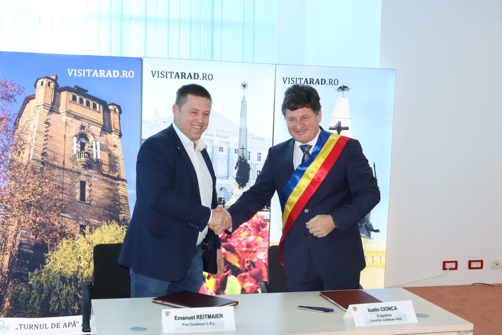 În prezența domnului Nicolae Ciucă și a domnului Lucian Bode, s-a semnat cel mai important proiect de infrastructură rutieră al administrației județene