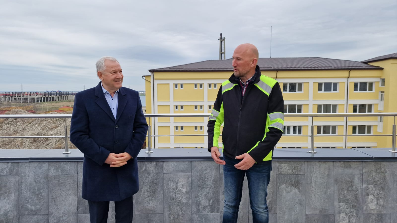 Lucrări de reabilitare finalizate la corpurile de clădire de pe str. Cuza Vodă nr. 56  din Focșani