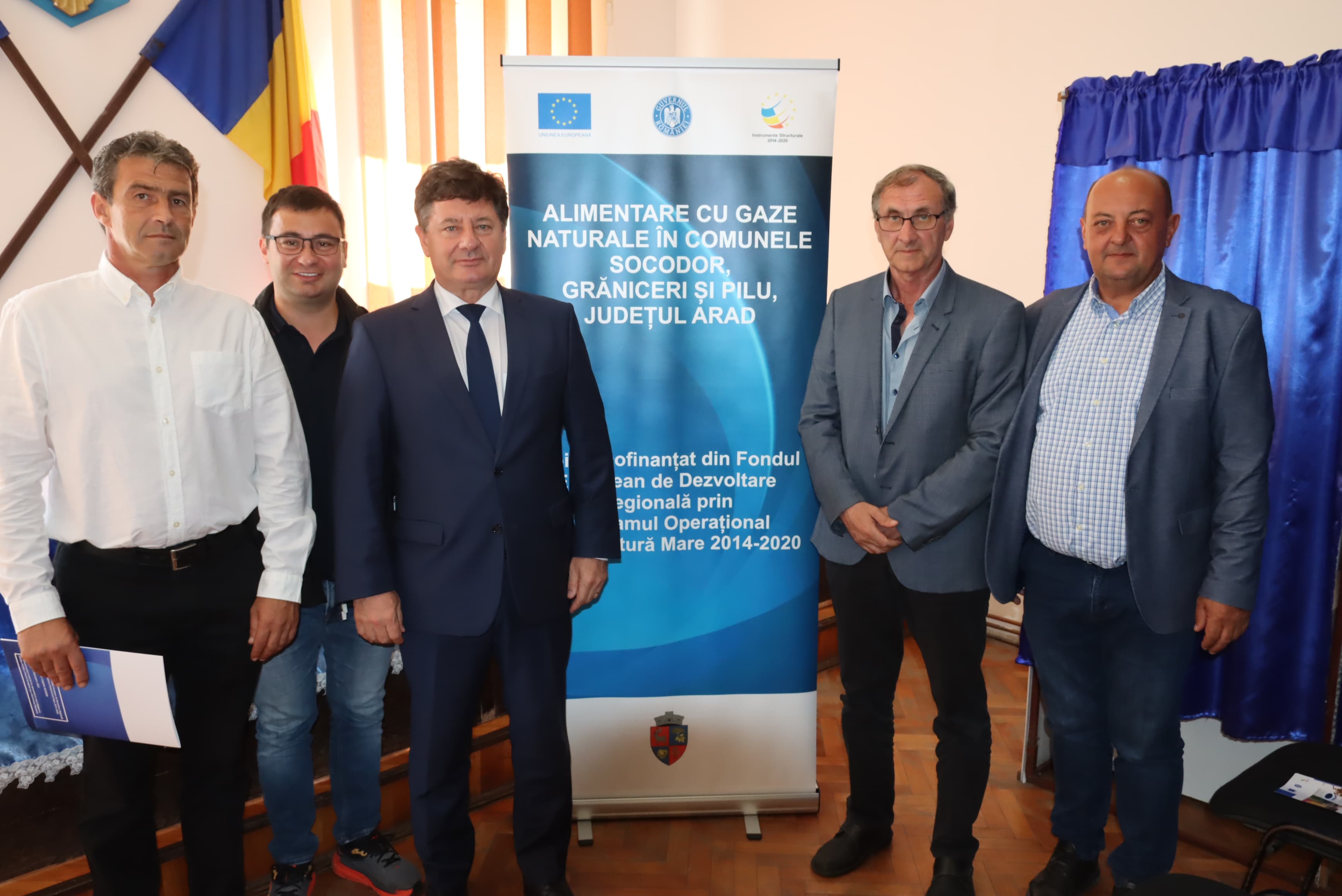 Iustin Cionca: „De astăzi arde gazul la Socodor, Pilu și Grăniceri!”