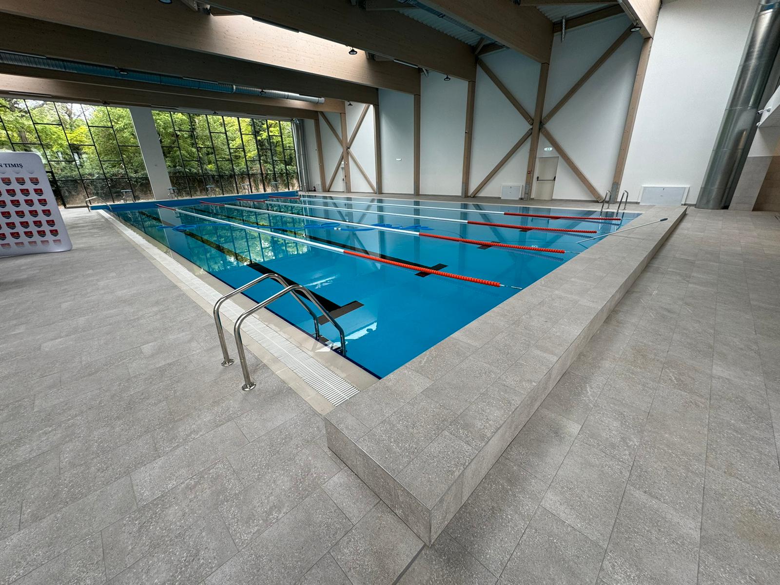 Lucrările la bazinul de înot de la Jimbolia au fost finalizate