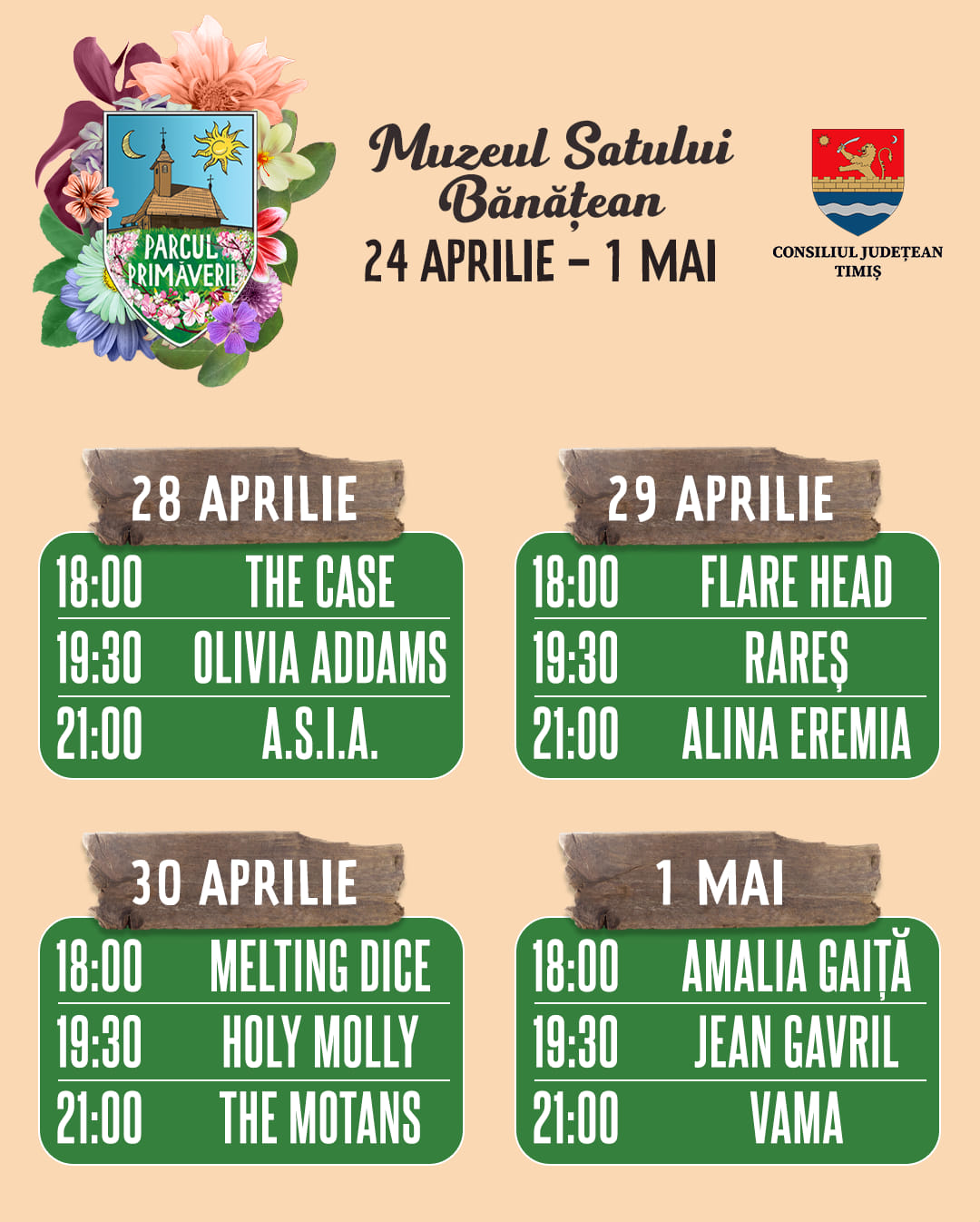 Încep activitățile pentru toate vârstele la Parcul Primăverii