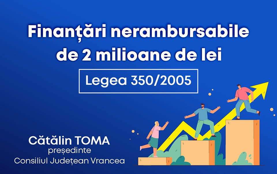 Consiliul Județean Vrancea dă startul la înscrierile pentru finanțări  nerambursabile pentru ONG-uri!