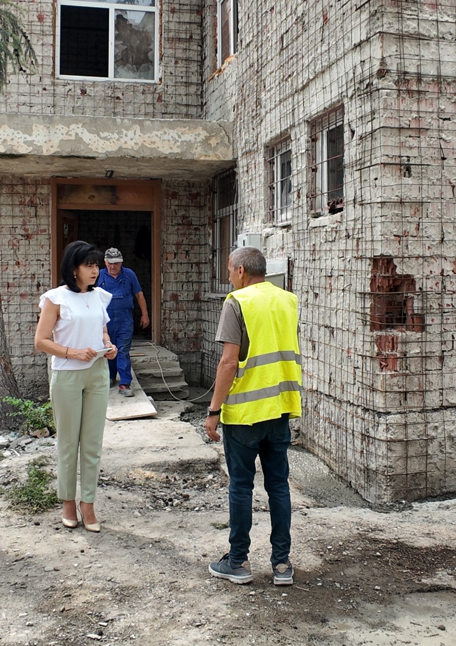 Lucrări avansate la noul sediu al Evidenței Populației