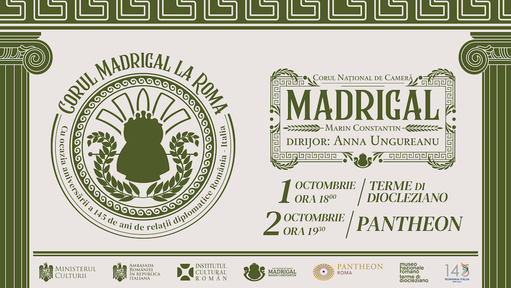 Corul Madrigal filmează la Panteon