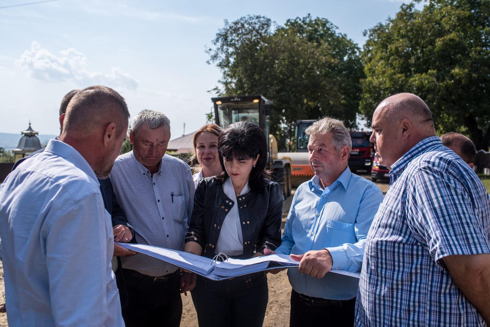 Drumul Județean Lozna – Călinești – Talpa a intrat în proces de  modernizare